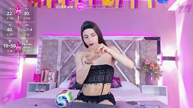 Snapshot of CandyLuxury__ chatting on June 19, 2026, 12:09 pm CandyLuxury online show from June 19, 2026, 12:09 pm
