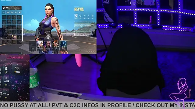 Snapshot of Gamergirl-Linela chatting on February 19, 2025, 9:03 pm Gamergirl-Linela online show from February 19, 2025, 9:03 pm