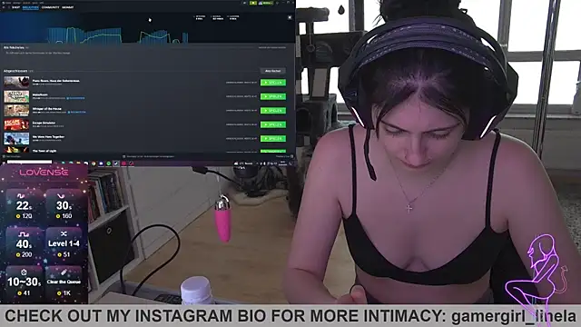 Snapshot of Gamergirl-Linela chatting on September 23, 2025, 2:53 pm Gamergirl-Linela online show from September 23, 2025, 2:53 pm