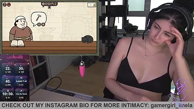 Snapshot of Gamergirl-Linela chatting on September 24, 2025, 3:04 pm Gamergirl-Linela online show from September 24, 2025, 3:04 pm