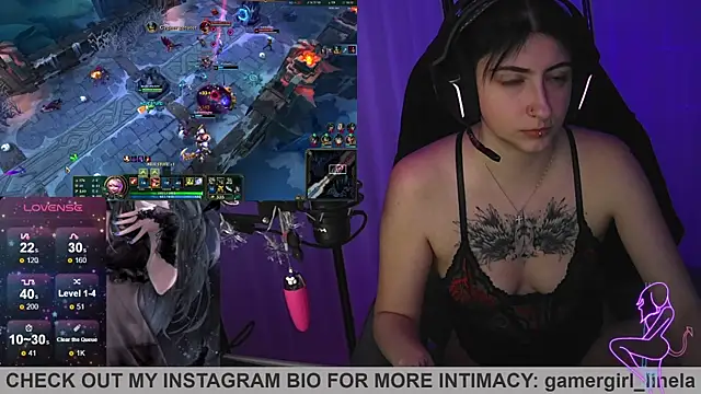 Gamergirl-Linela online show from January 7, 2026, 4:42 pm