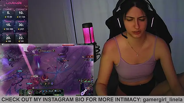 Gamergirl-Linela online show from March 12, 2026, 5:19 pm