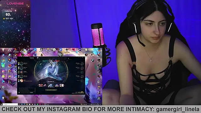 Gamergirl-Linela online show from March 22, 2026, 12:58 am