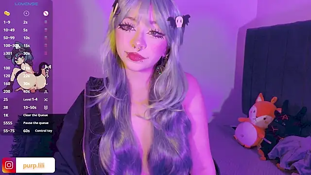 purplelilith3 online show from May 23, 2026, 6:18 am