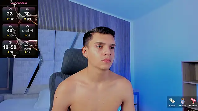 JacobRoberts1 online show from October 13, 2025, 8:20 pm