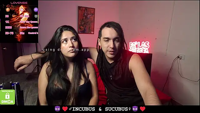incubus2sucubus online show from January 5, 2026, 8:01 pm