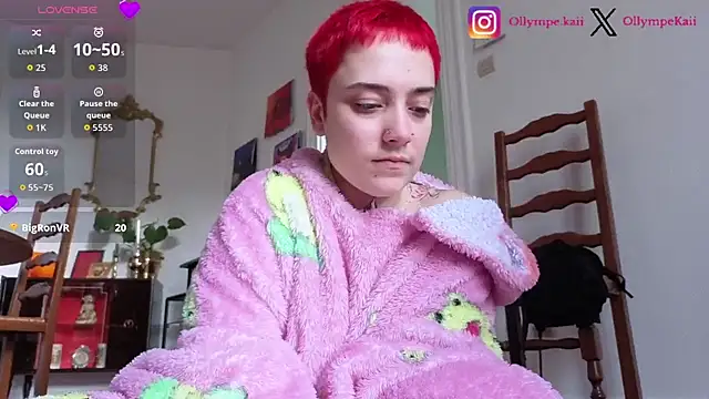 OllympeKaii online show from March 29, 2026, 3:12 pm