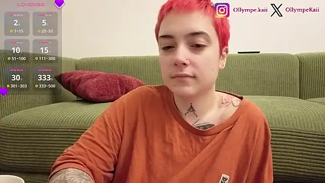 OllympeKaii online show from April 15, 2026, 3:46 am