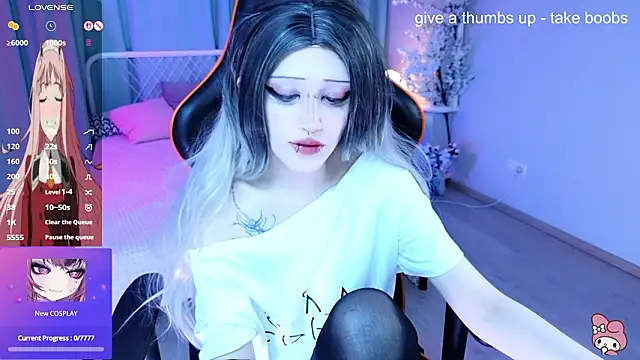 Snapshot of Setsunai_ chatting on February 25, 2026, 4:16 pm Setsunai online show from February 25, 2026, 4:16 pm