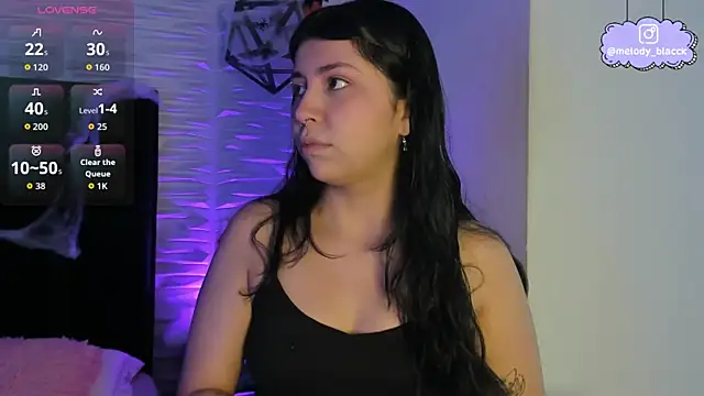 Melody Black  online show from October 26, 2025, 2:23 pm