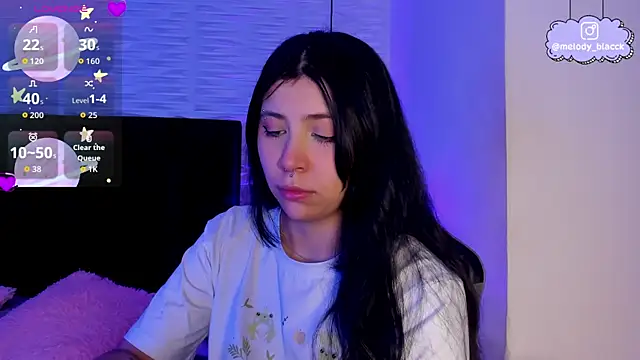 Melody Black  online show from January 9, 2026, 8:32 pm