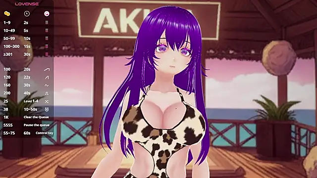 AkiraVixent online show from November 24, 2025, 5:01 pm