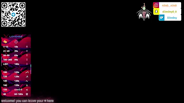 Snapshot of d3m0ny0_0 chatting on January 16, 2026, 4:55 pm d3m0ny0 0 online show from January 16, 2026, 4:55 pm