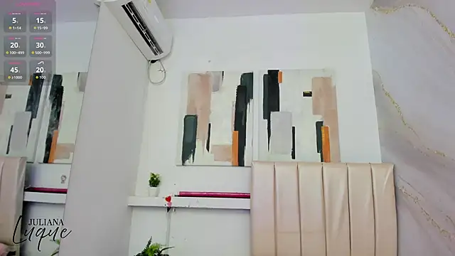 juliana luque online show from October 8, 2025, 12:03 pm