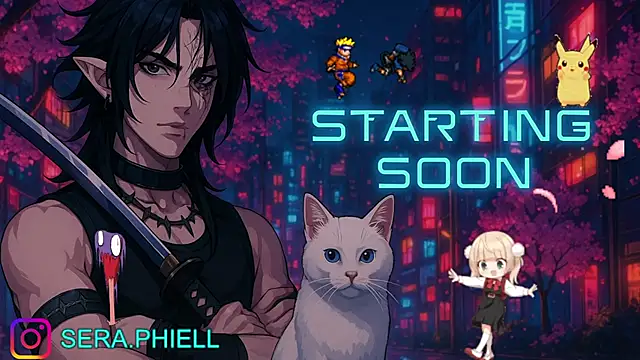 Seraphiell online show from October 2, 2025, 1:12 am