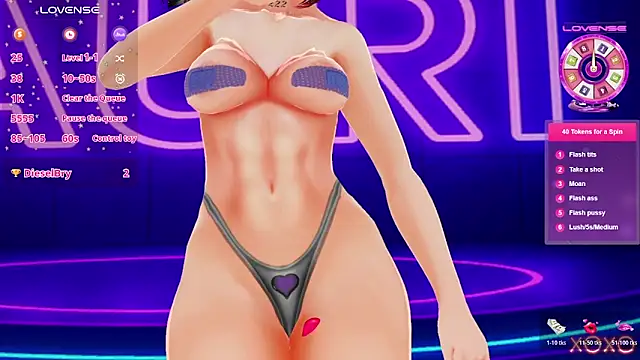 Auri Hikaru online show from January 31, 2026, 7:11 pm