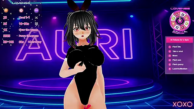 Auri Hikaru online show from April 10, 2026, 3:50 pm