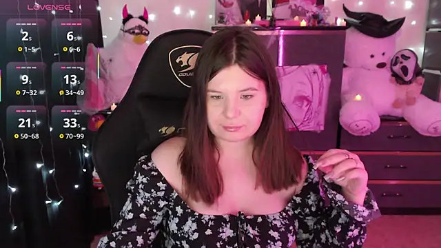 AmyVibess online show from October 21, 2025, 8:09 pm