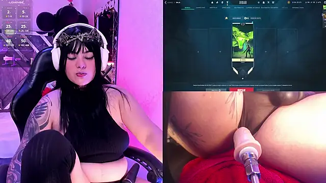 Snapshot of EternaAura chatting on October 12, 2025, 1:21 pm EternaAura online show from October 12, 2025, 1:21 pm