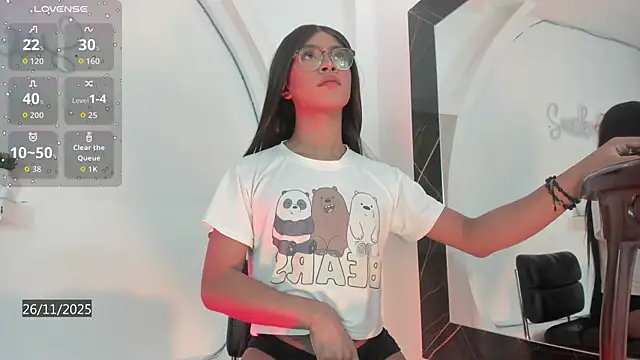 Vicky Hottman online show from November 27, 2025, 4:14 am