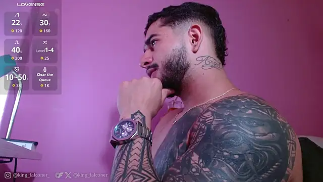 king falconer online show from April 12, 2026, 1:21 am