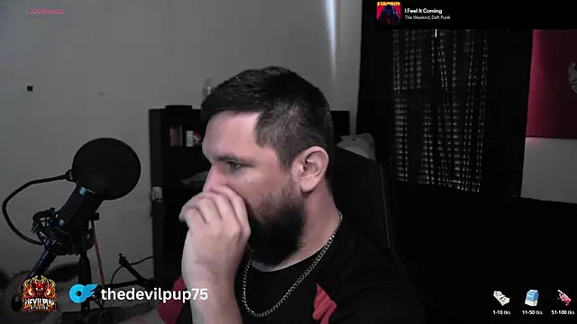 DevilPup75  online show from June 18, 2026, 1:26 pm