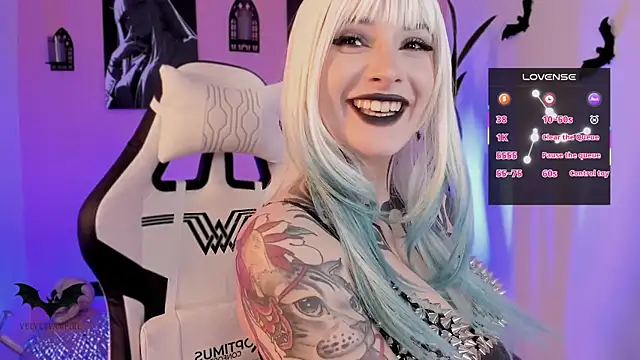 VelvetVampiree online show from March 28, 2026, 3:28 am