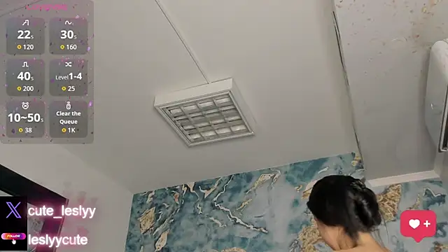 lesly cutee online show from March 31, 2026, 11:21 am