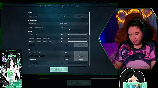 Allison GAMERS online show from November 4, 2025, 8:08 pm