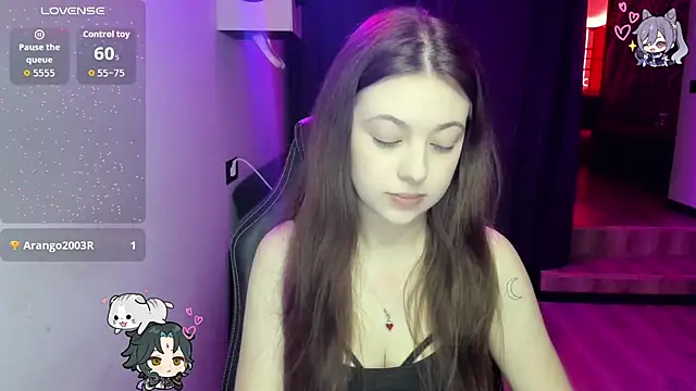 AmourLily online show from October 9, 2025, 6:55 am