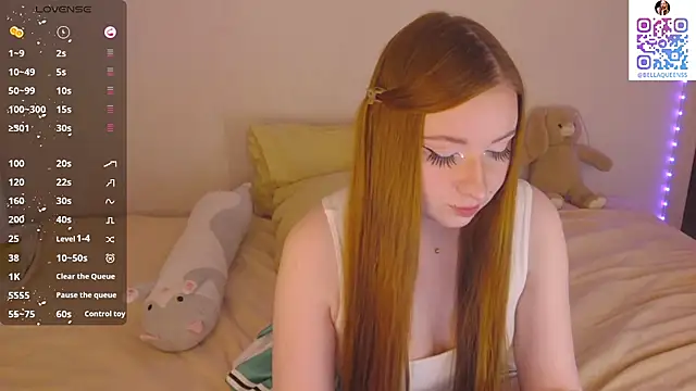 BellaQueenss online show from November 9, 2025, 10:13 am