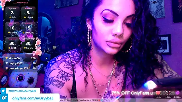 Av3ryyBe3 online show from December 13, 2025, 10:26 pm