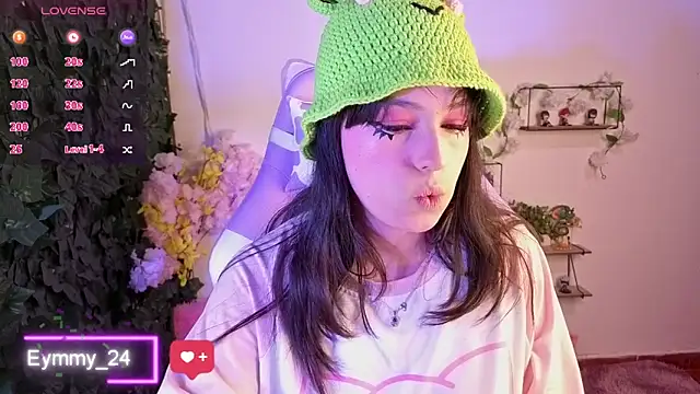 Eymmy 24 online show from May 15, 2026, 1:34 am