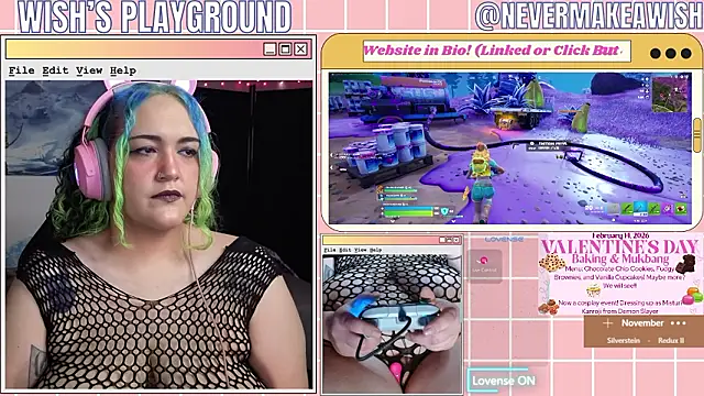 Snapshot of nevermakeawish chatting on February 4, 2026, 4:02 pm nevermakeawish online show from February 4, 2026, 4:02 pm