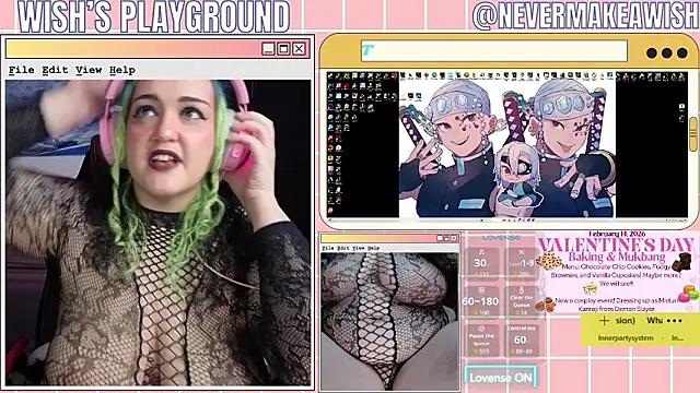 Snapshot of nevermakeawish chatting on February 7, 2026, 5:27 pm nevermakeawish online show from February 7, 2026, 5:27 pm