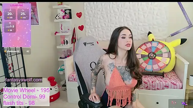 fantasyxwolf online show from February 22, 2026, 6:28 pm