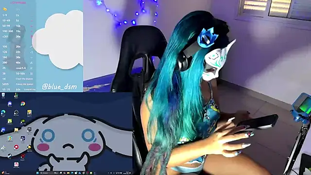 Snapshot of bluesubmissive chatting on June 10, 2026, 12:48 pm bluesubmissive online show from June 10, 2026, 12:48 pm