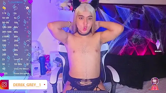 derek greyy  online show from October 17, 2025, 10:45 pm