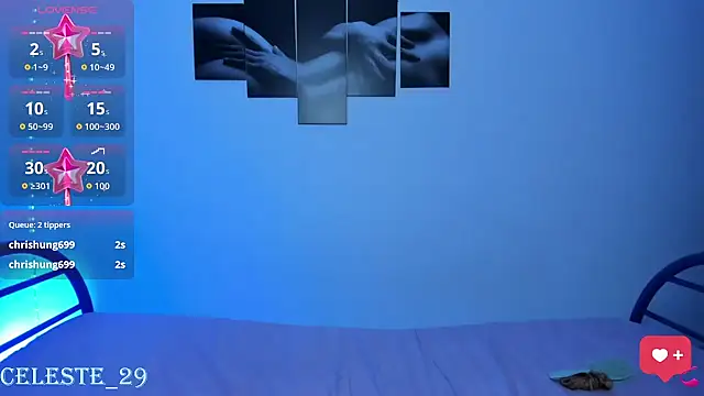 Snapshot of celeste_L29 chatting on October 29, 2025, 3:14 pm celeste L29 online show from October 29, 2025, 3:14 pm