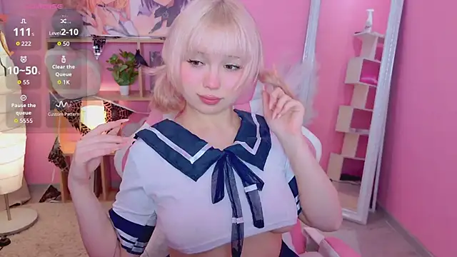 Kyomi Sun online show from October 17, 2025, 10:34 pm