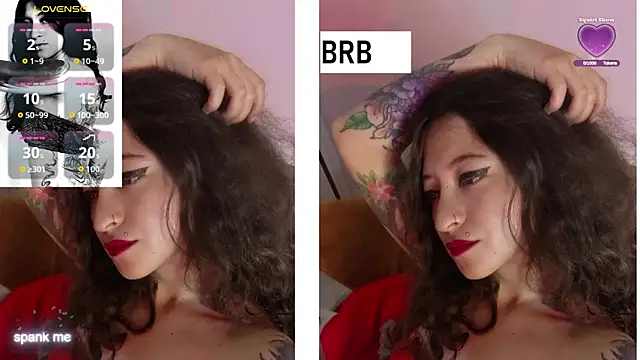 Roshhell1 online show from October 15, 2025, 9:09 am