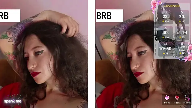 Roshhell1 online show from November 24, 2025, 6:24 am