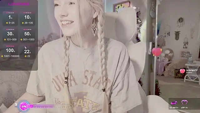 Talulaa online show from September 29, 2025, 8:02 pm