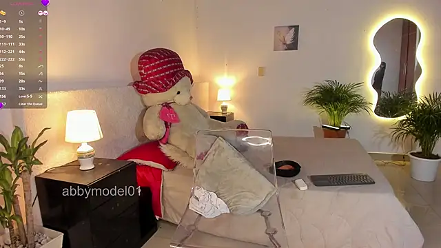 AbbyModel01 online show from November 7, 2025, 11:05 pm