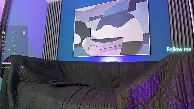 kevinn blue1 online show from October 10, 2025, 9:47 pm