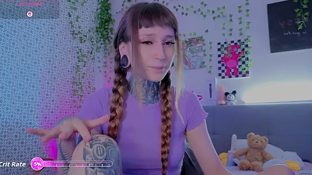 LilithPoison online show from July 12, 2026, 6:10 pm