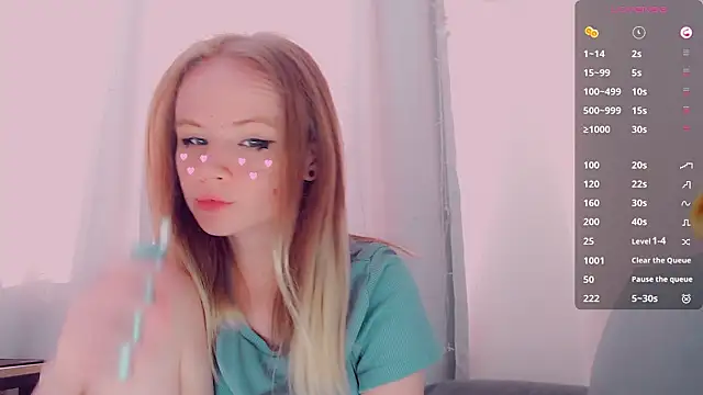 AliceNya cute online show from March 23, 2026, 6:17 am