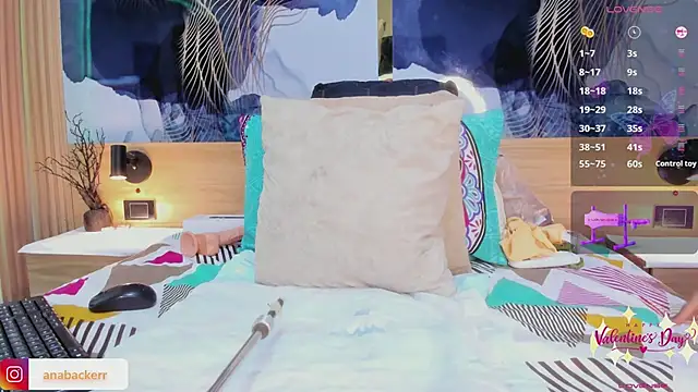 Anabacker01 online show from February 25, 2026, 7:45 pm