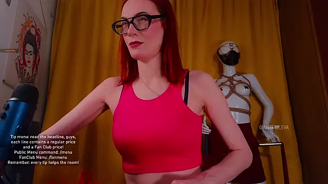 Giantess Eva online show from October 23, 2025, 5:33 pm