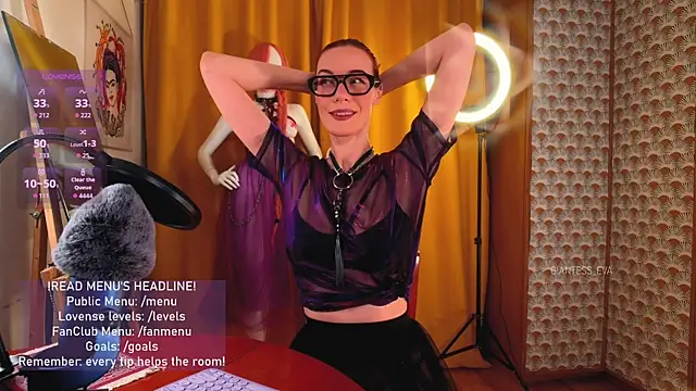 Giantess Eva online show from June 21, 2026, 10:23 pm